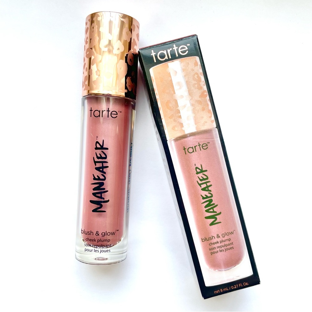 Tarte Maneater Blush & Glow Cheek Plump in Raspberry NIB